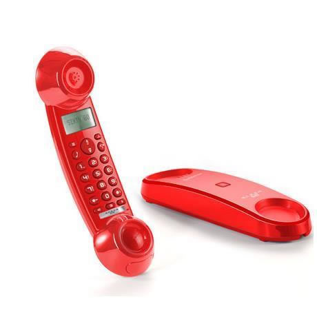 Sagemcom Sixty Go Rojo Telefono Inalambrico